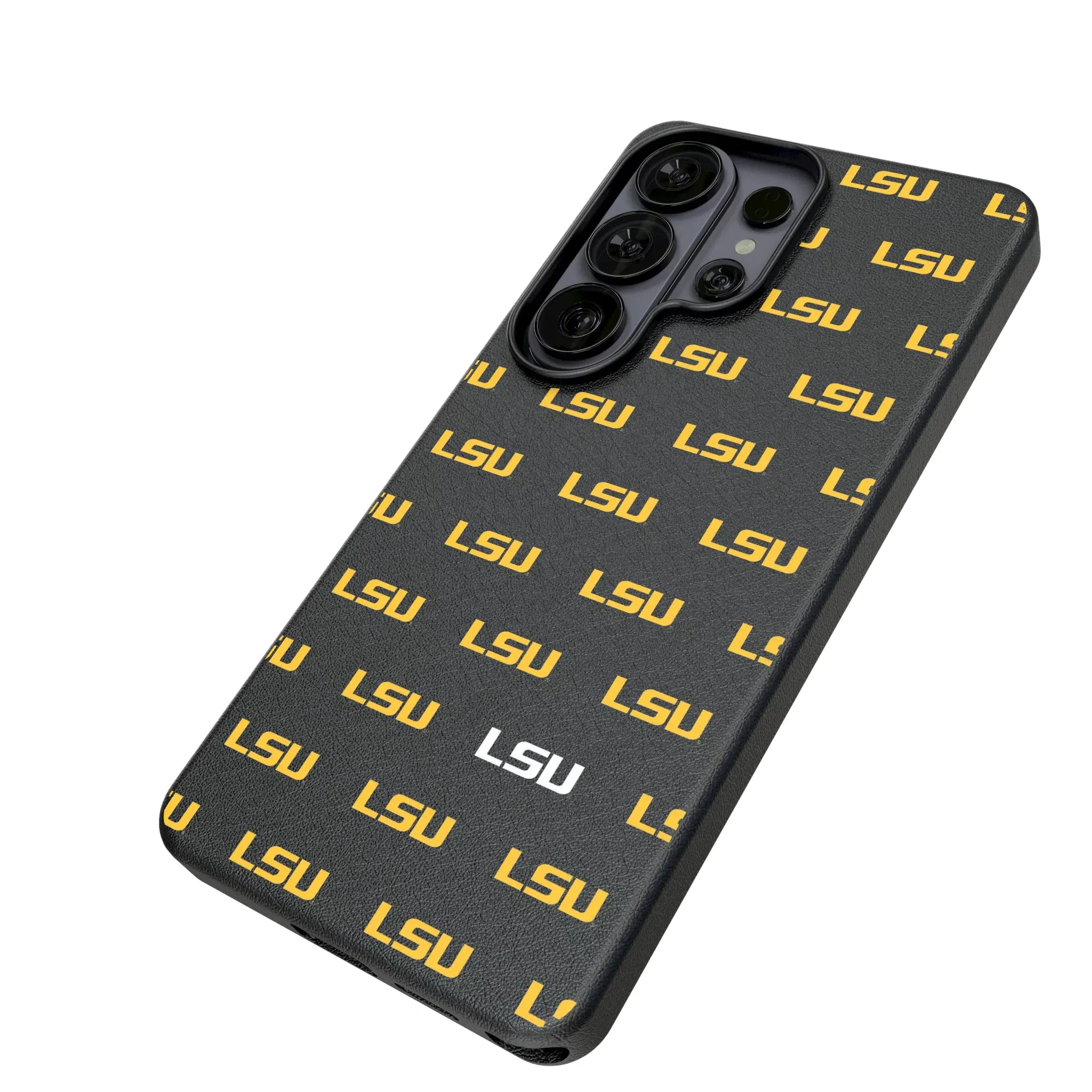Louisiana State University Tigers Fashion Pattern MagSafe Compatible Phone Case for Samsung Galaxy
