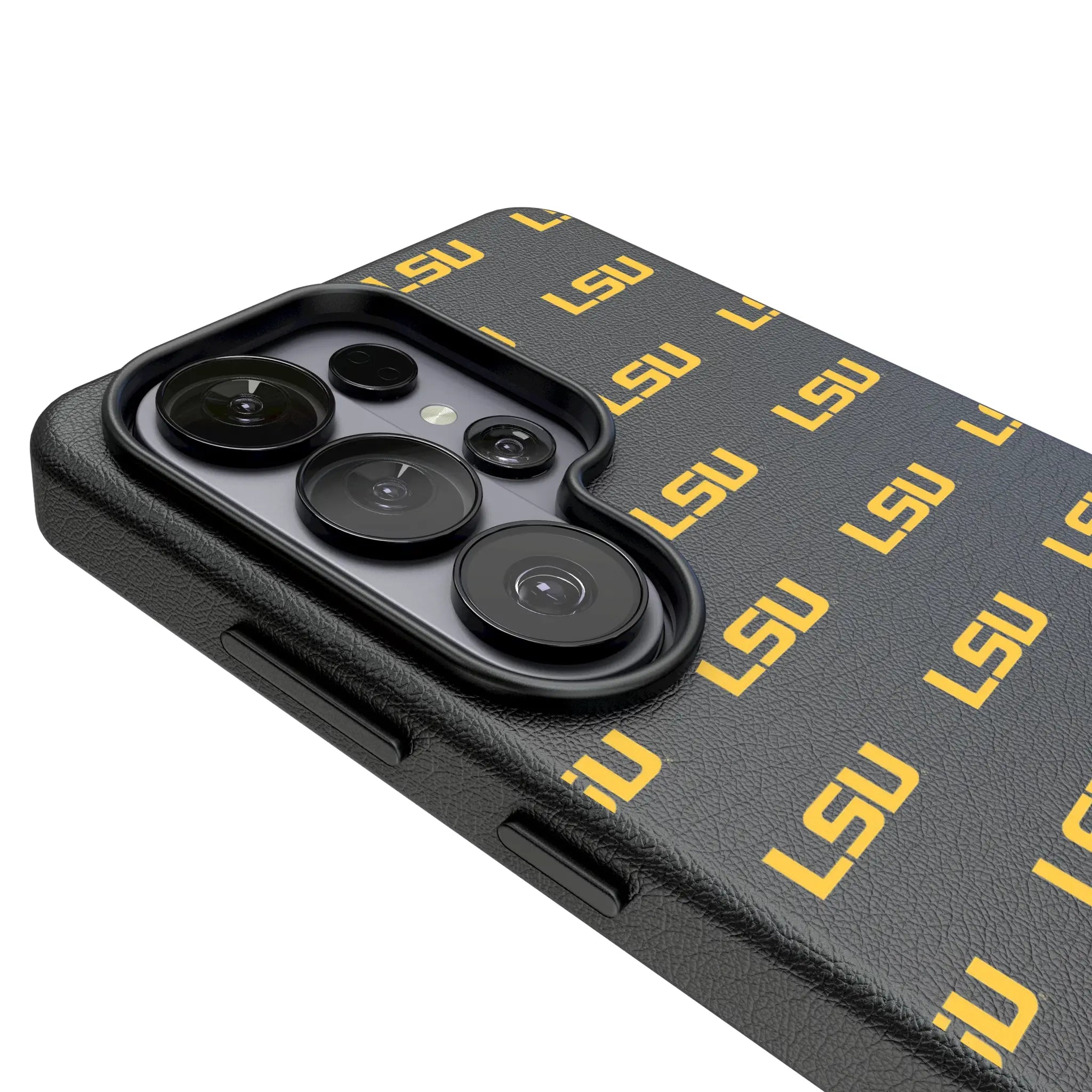 Louisiana State University Tigers Fashion Pattern MagSafe Compatible Phone Case for Samsung Galaxy
