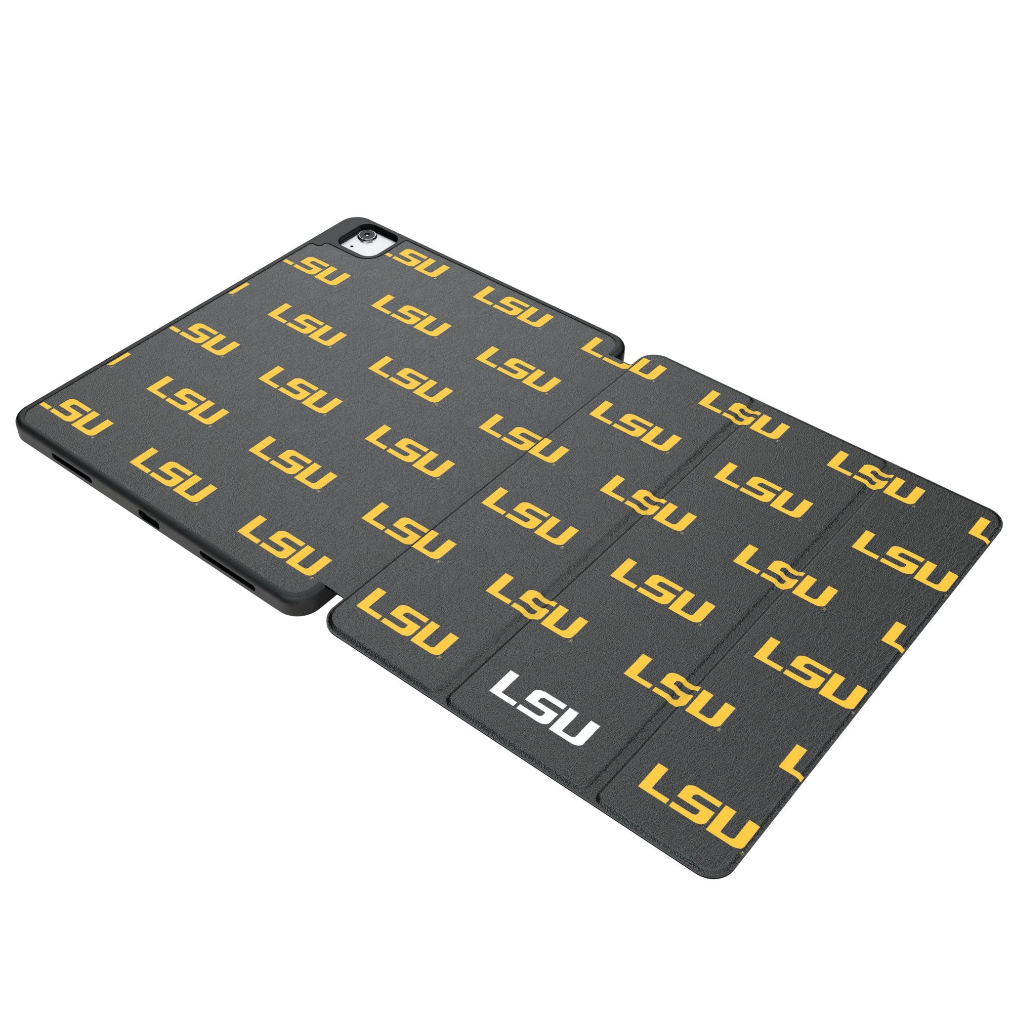 Louisiana State University Tigers Fashion Pattern Tablet Case for Apple iPad