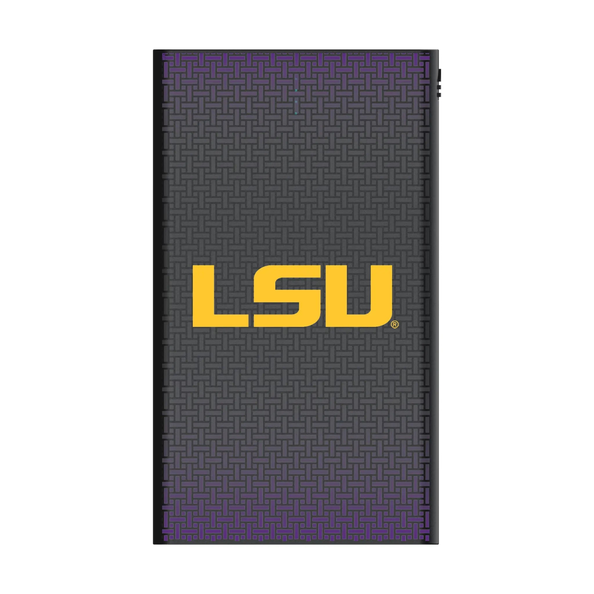 Louisiana State University Tigers Linen 5000mAh Flat Powerbank