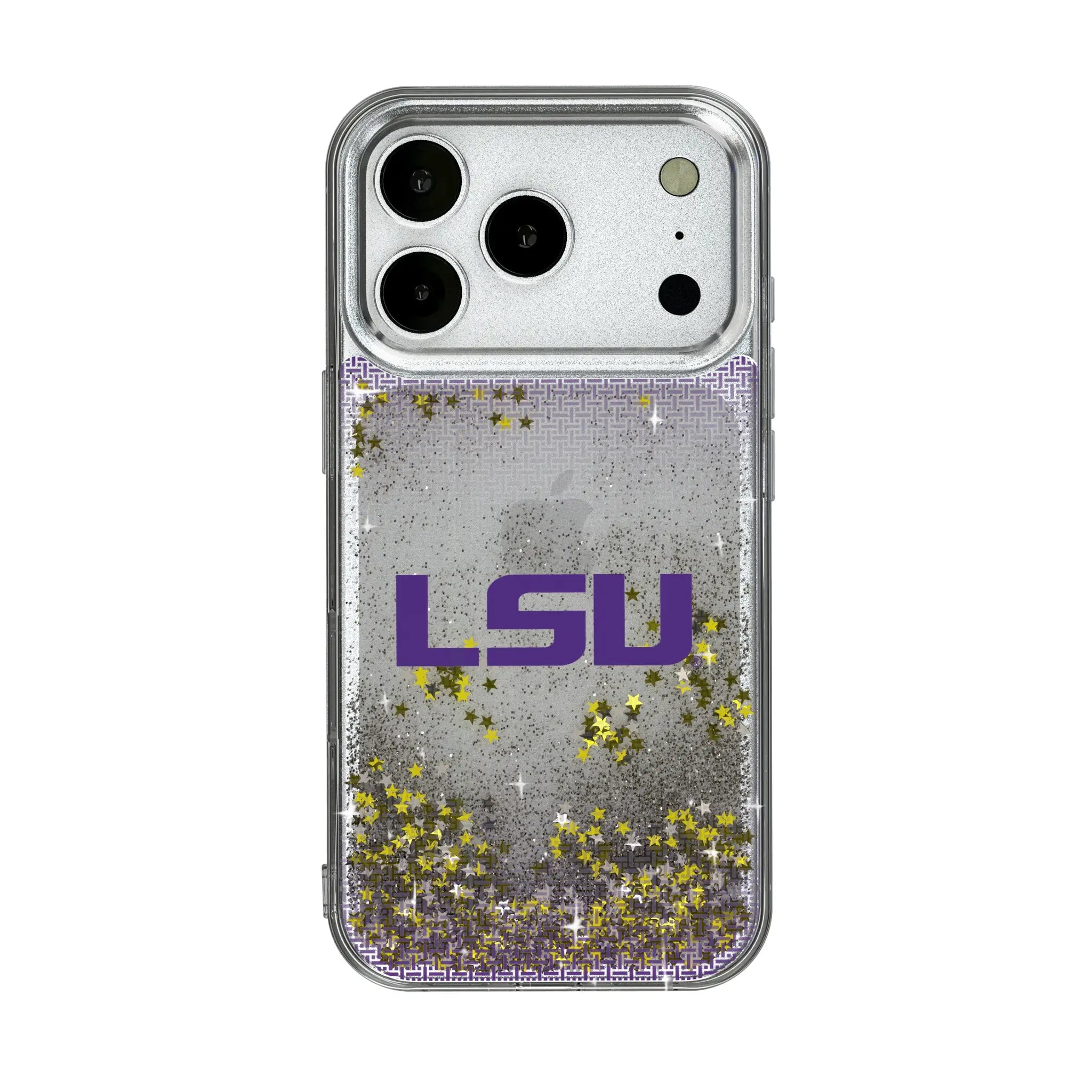 Louisiana State University Tigers Linen Glitter Phone Case