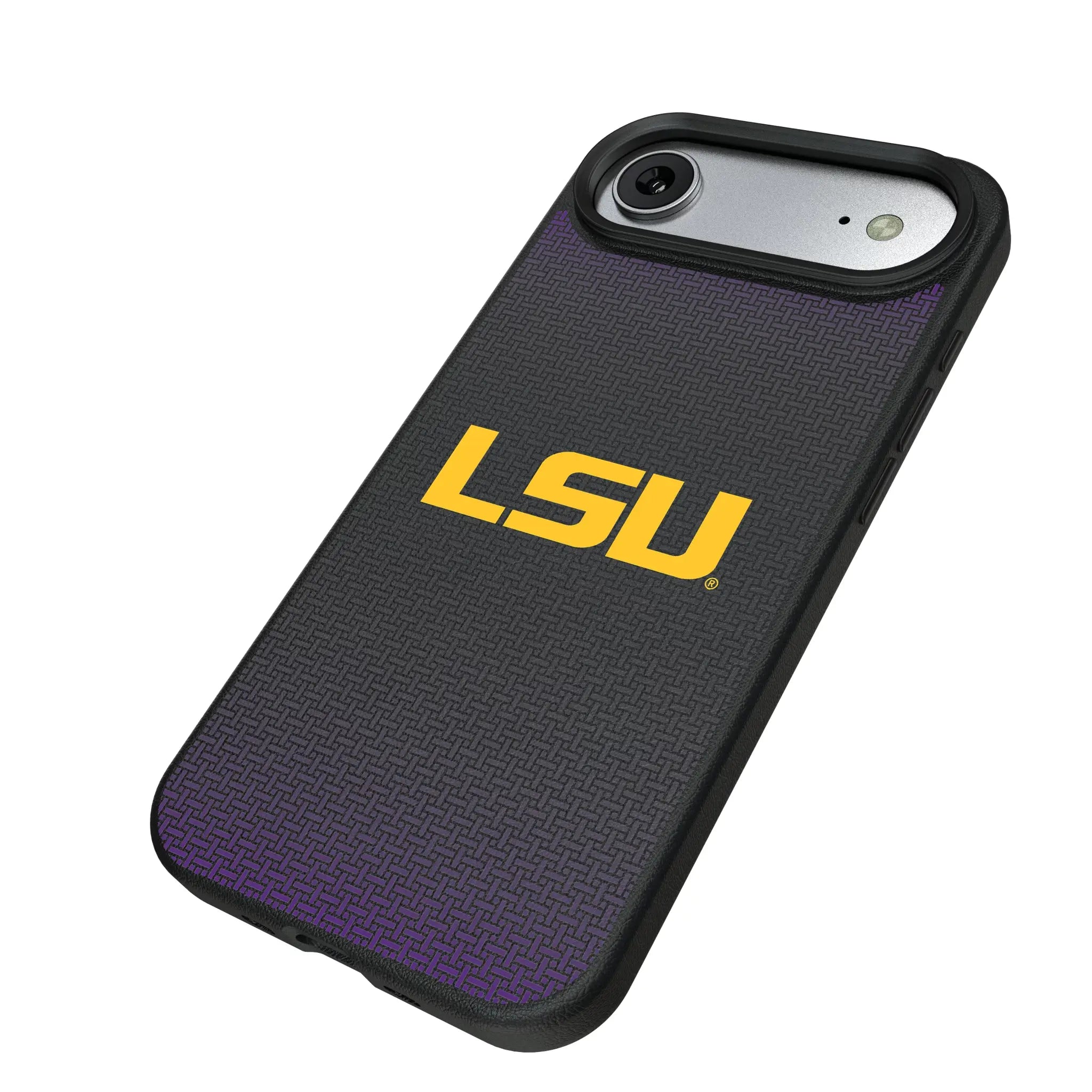 Louisiana State University Tigers Linen MagSafe Compatible Phone Case for Apple iPhone