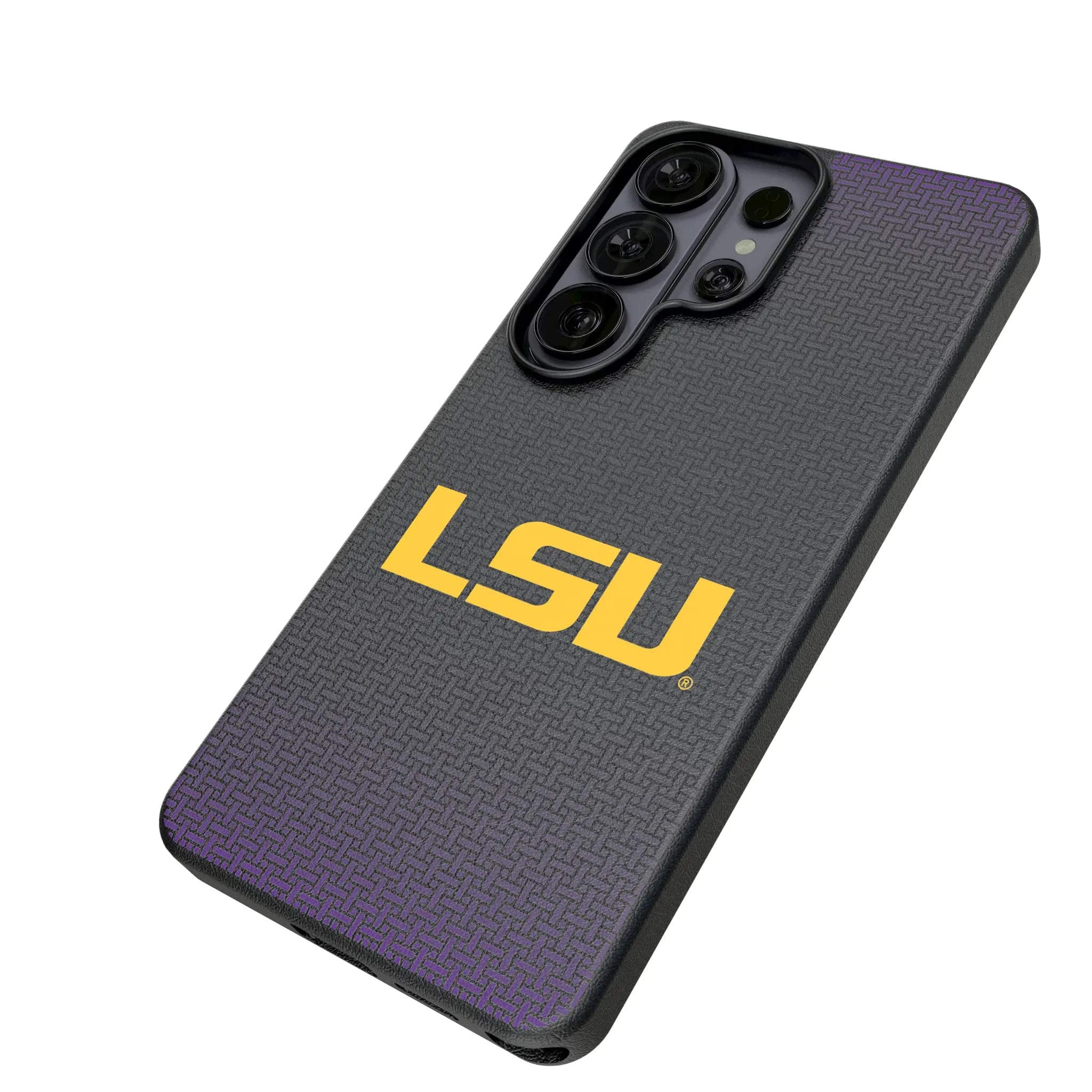 Louisiana State University Tigers Linen MagSafe Compatible Phone Case for Samsung Galaxy