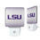 Louisiana State University Tigers Linen Night Light 2-Pack