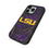Louisiana State University Tigers Paisley MagSafe Compatible Phone Case for Apple iPhone