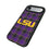 Louisiana State University Tigers Plaid MagSafe Compatible Phone Case for Apple iPhone
