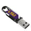Louisiana State University Tigers Solid USB 32GB Clip Style Flash Drive