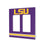 Louisiana State University Tigers Stripe Hidden-Screw Light Switch Plate