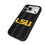 Louisiana State University Tigers Text Backdrop MagSafe Compatible Phone Case for Apple iPhone