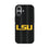 Louisiana State University Tigers Text Backdrop MagSafe Compatible Phone Case for Apple iPhone