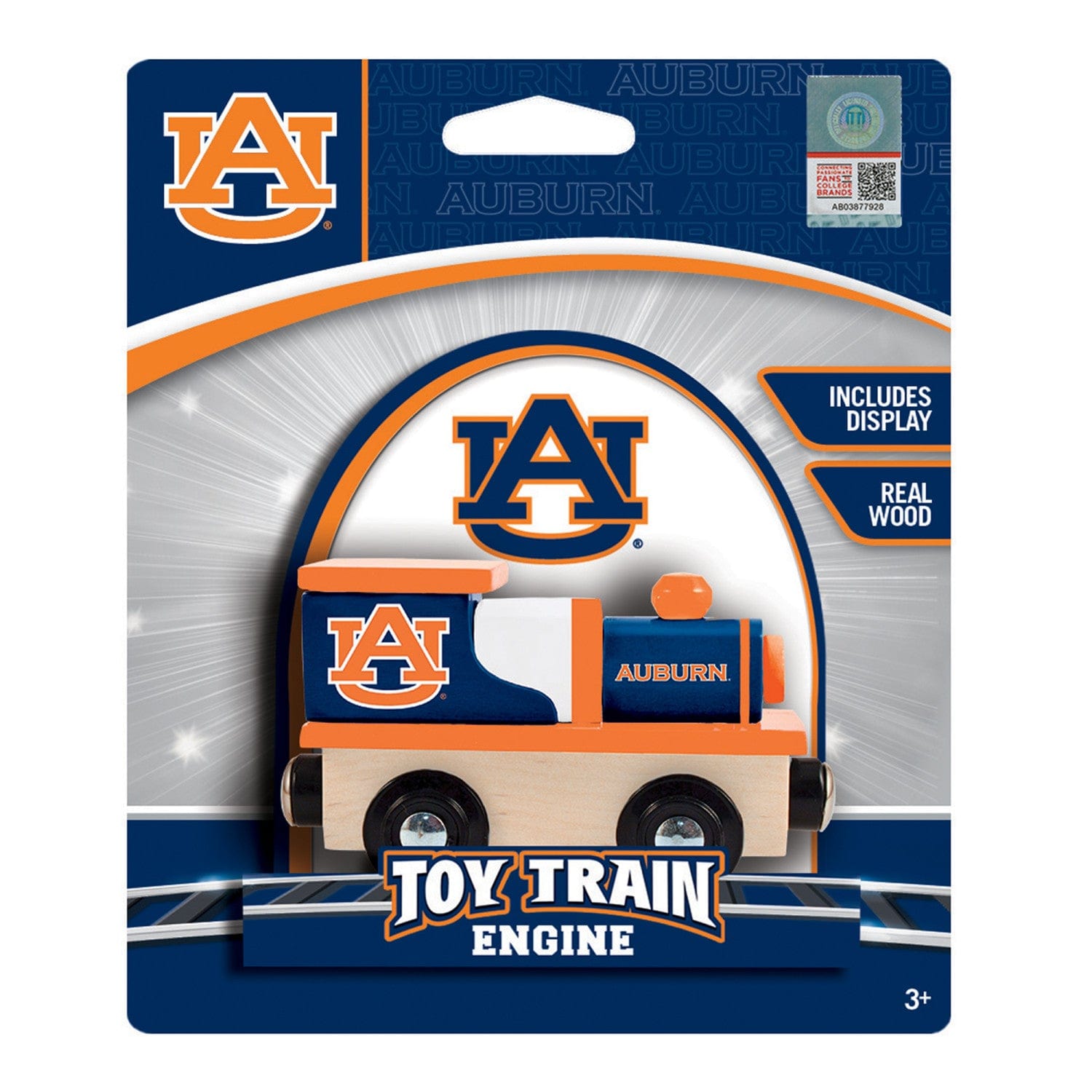 Auburn Tigers Officially Licensed Toy Train Engine