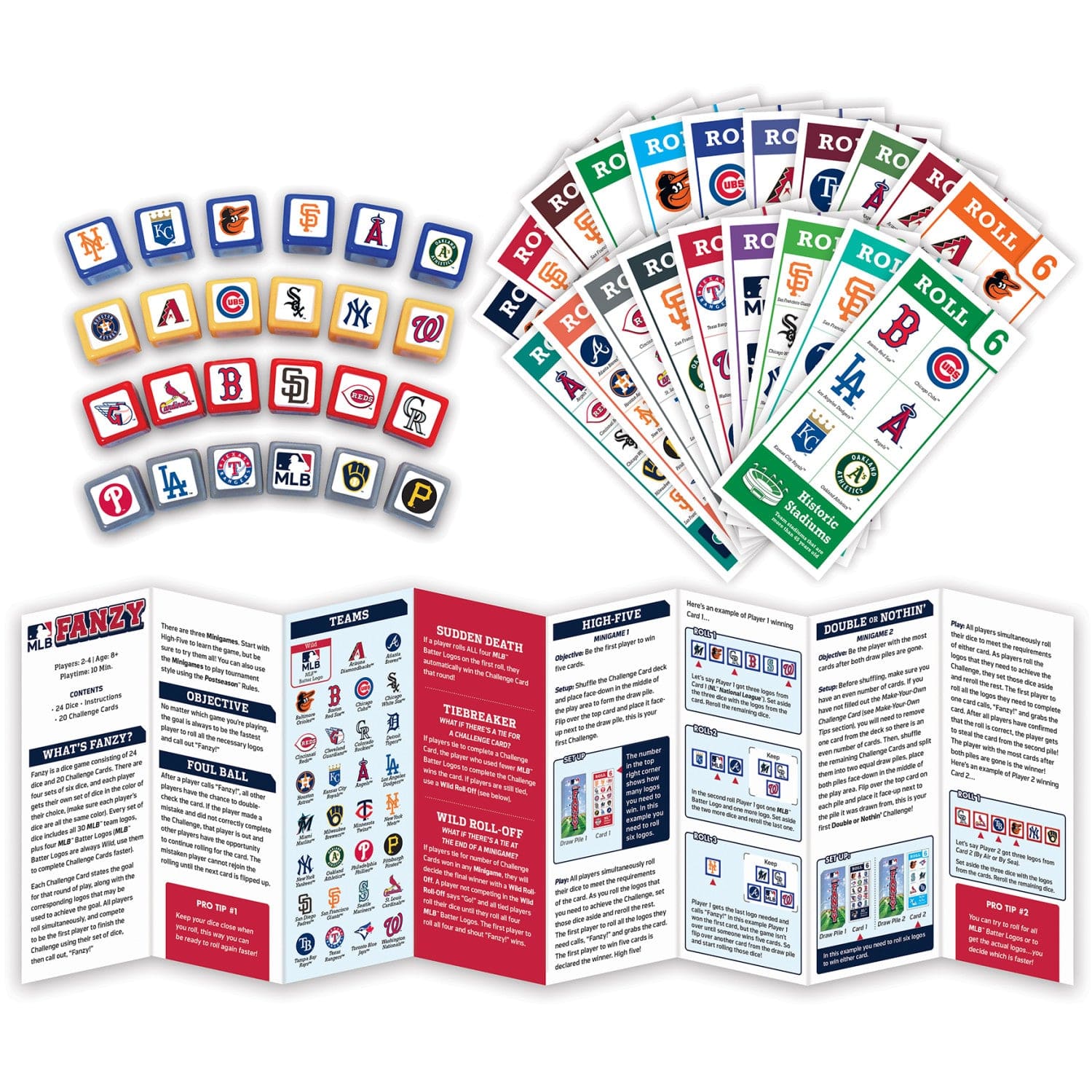 MLB League Fantasy Dice Game