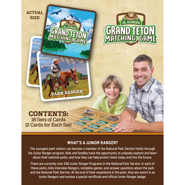 Jr. Ranger - Grand Teton Adventure Matching Game | Sports Gifts, Sports ...