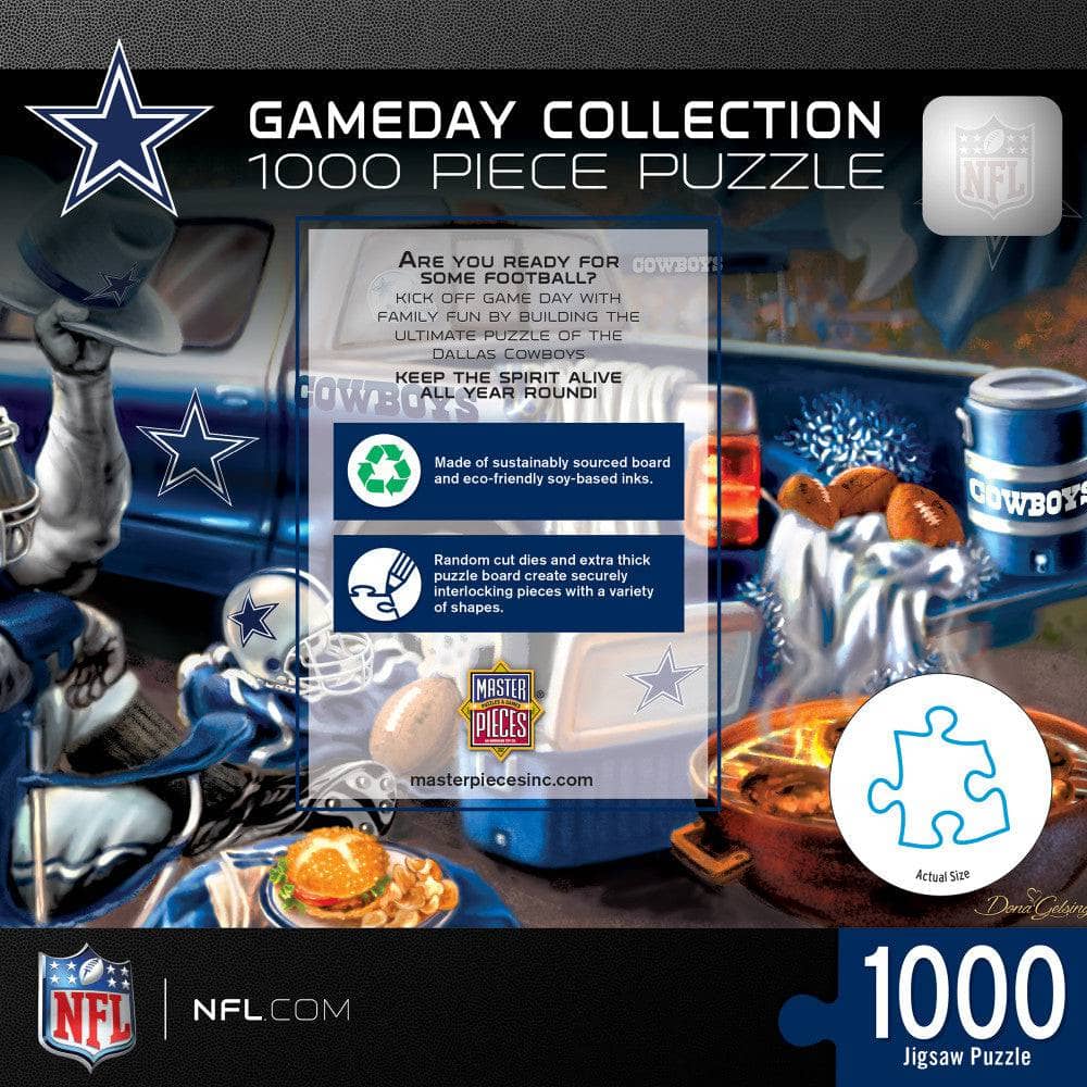Dallas Cowboys Gameday 1000 Piece Jigsaw Puzzle
