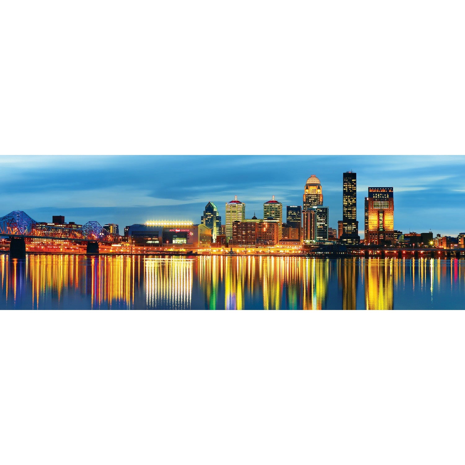 Louisville 1000 Piece Panoramic Jigsaw Puzzle - 757 Sports Collectibles