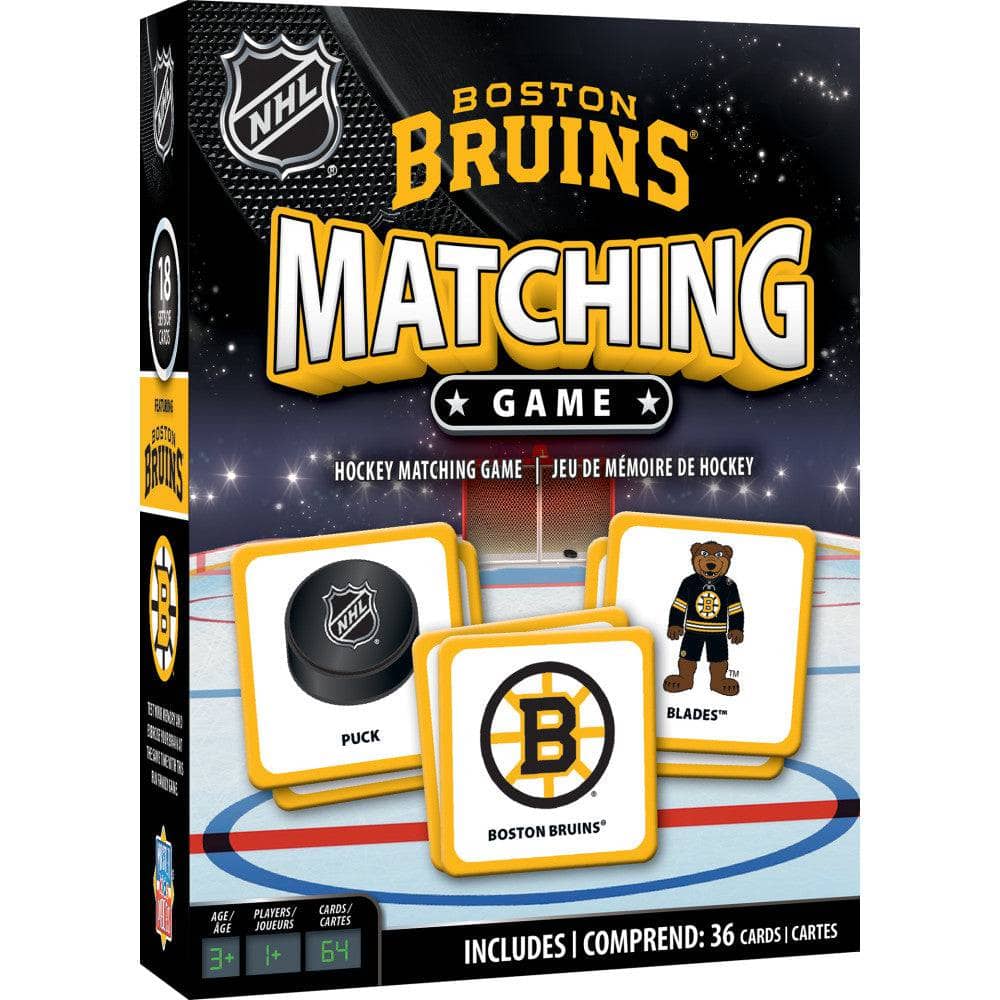 Boston Bruins Memory Matching Game - Sports Gifts, Sports Memorabilia, Sports Collectibles, Fan Shop