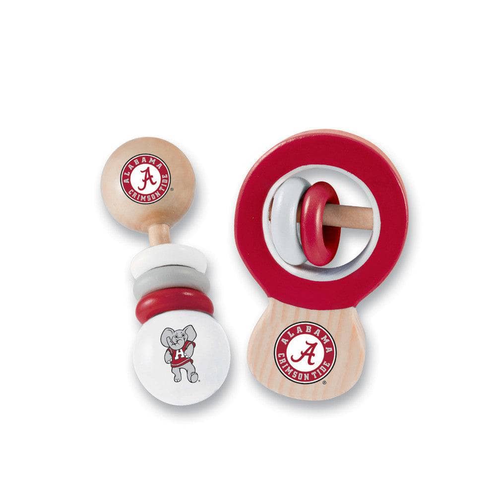 Alabama Crimson Tide Baby Rattles 2-Pack - Sports Gifts, Sports Memorabilia, Sports Collectibles, Fan Shop