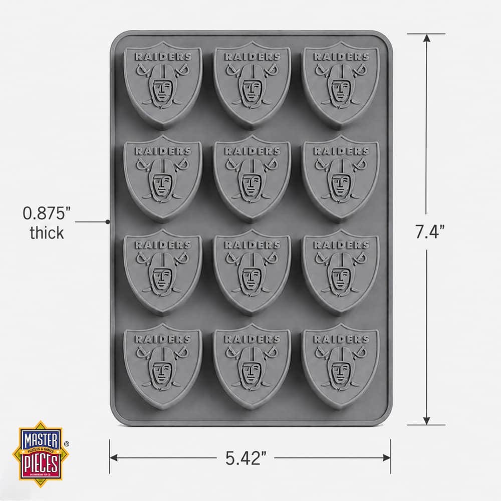 Las Vegas Raiders Silicone Ice Cube Tray
