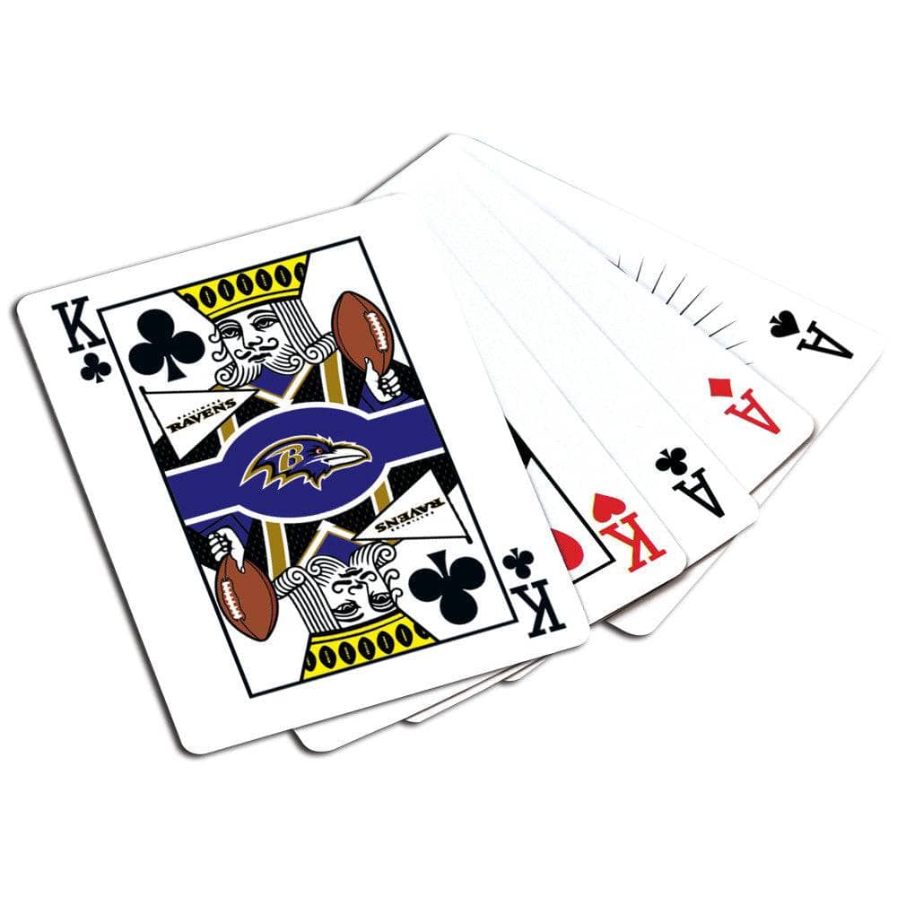 Baltimore Ravens 300-Piece Poker Set - Sports Gifts, Sports Memorabilia, Sports Collectibles, Fan Shop