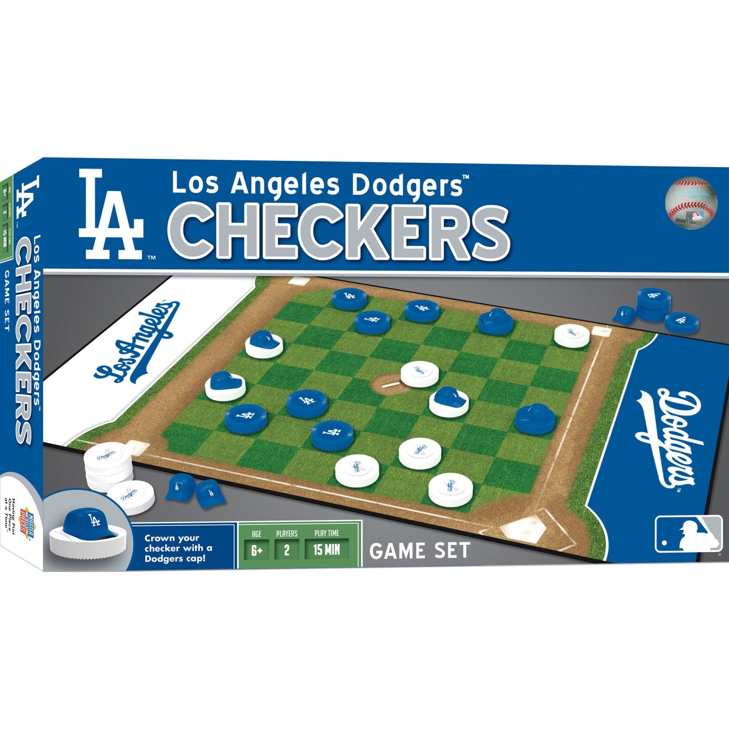 Los Angeles Dodgers Checkers Game - Sports Gifts, Sports Memorabilia, Sports Collectibles, Fan Shop