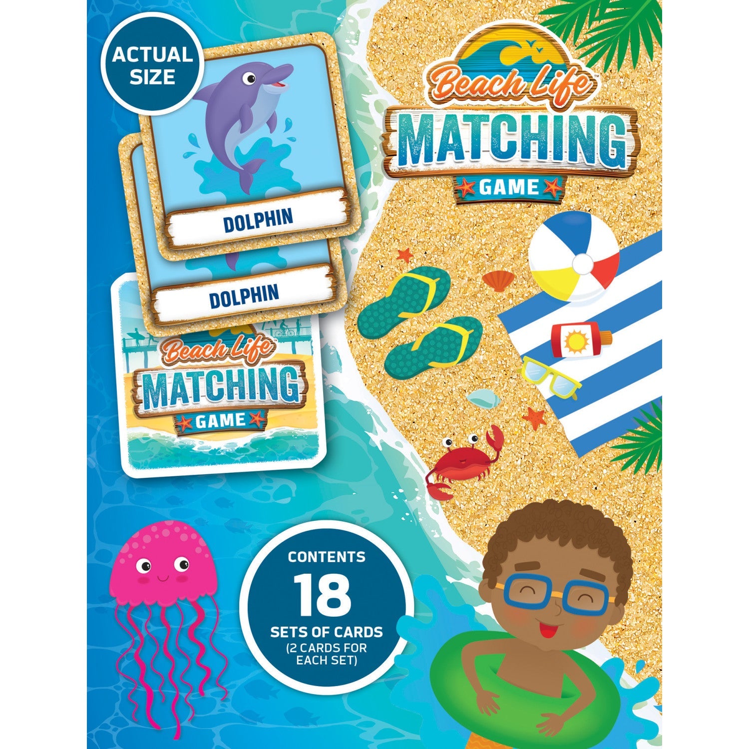 Beach Life Matching Game - 757 Sports Collectibles