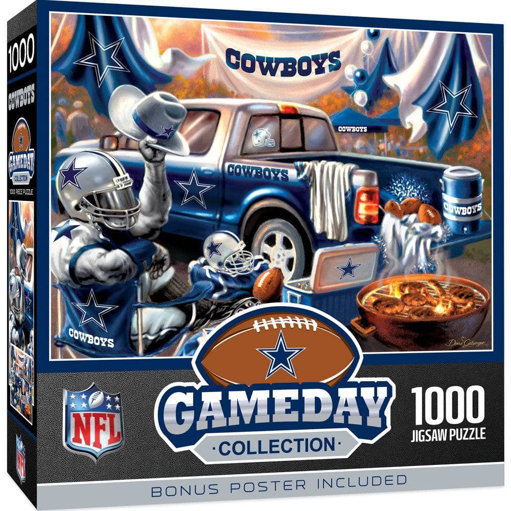Dallas Cowboys Gameday 1000 Piece Jigsaw Puzzle