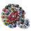 NFL Helmet Drip Art 500-Piece Shaped Puzzle