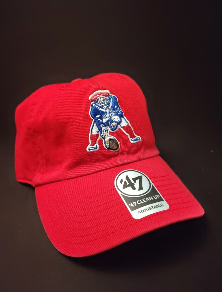 '47 New England Patriots Retro Red  Adjustable Strap Hat