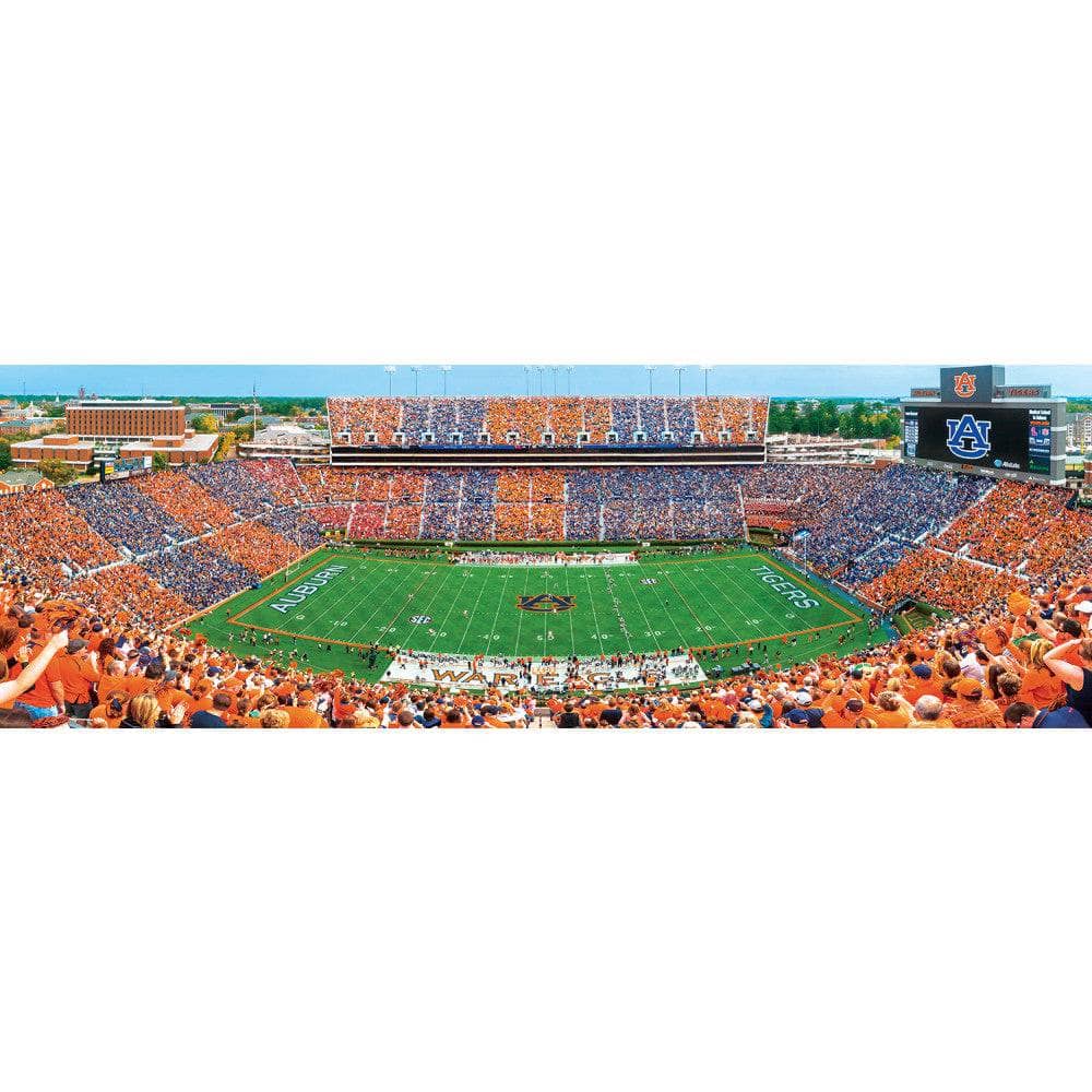 Auburn Tigers 1000-Piece Panoramic Jigsaw Puzzle - Sports Gifts, Sports Memorabilia, Sports Collectibles, Fan Shop