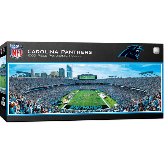Carolina Panthers - 1000 Piece Panoramic Jigsaw Puzzle - 757 Sports Collectibles