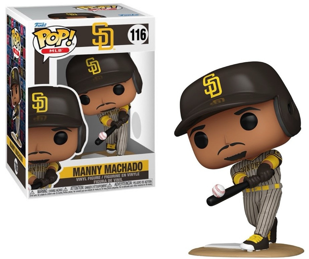 Manny Machado (San Diego Padres) MLB Funko Pop! - Sports Collectibles, Sports Memorabilia, Sports Fan Shop, Sports Gifts
