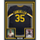 Framed Autographed/Signed Manny Sanguillen 35x39 Pittsburgh Black Baseball Jersey JSA COA
