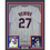 Framed Autographed/Signed Mark Vientos 35x39 New York Pinstripe Baseball Jersey Beckett BAS COA