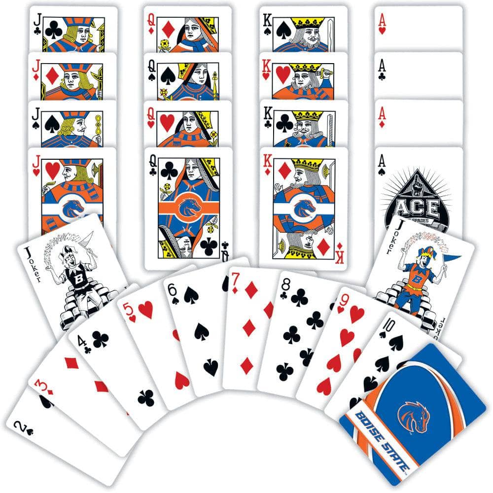 Boise State Broncos 54-Card Playing Deck