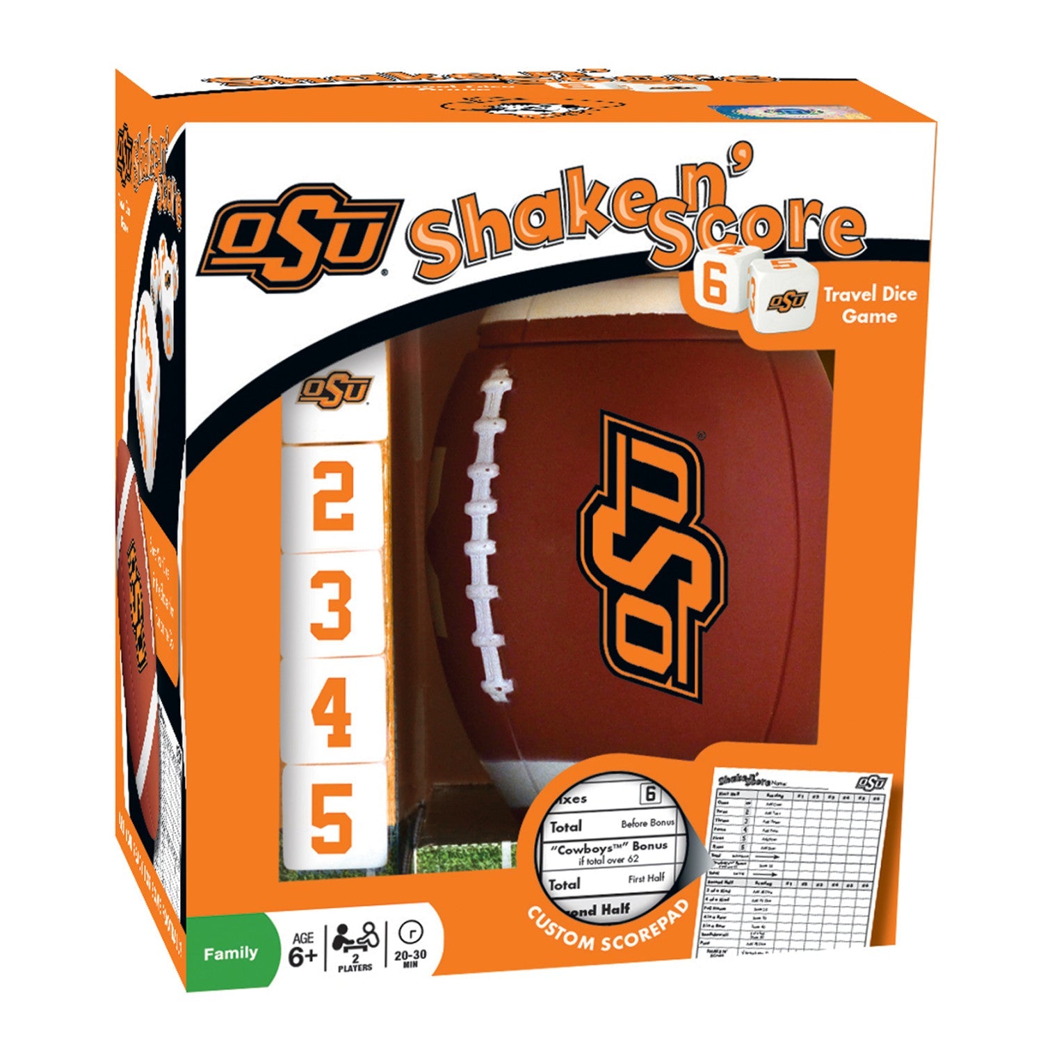 Oklahoma State Cowboys Shake n' Score - 757 Sports Collectibles