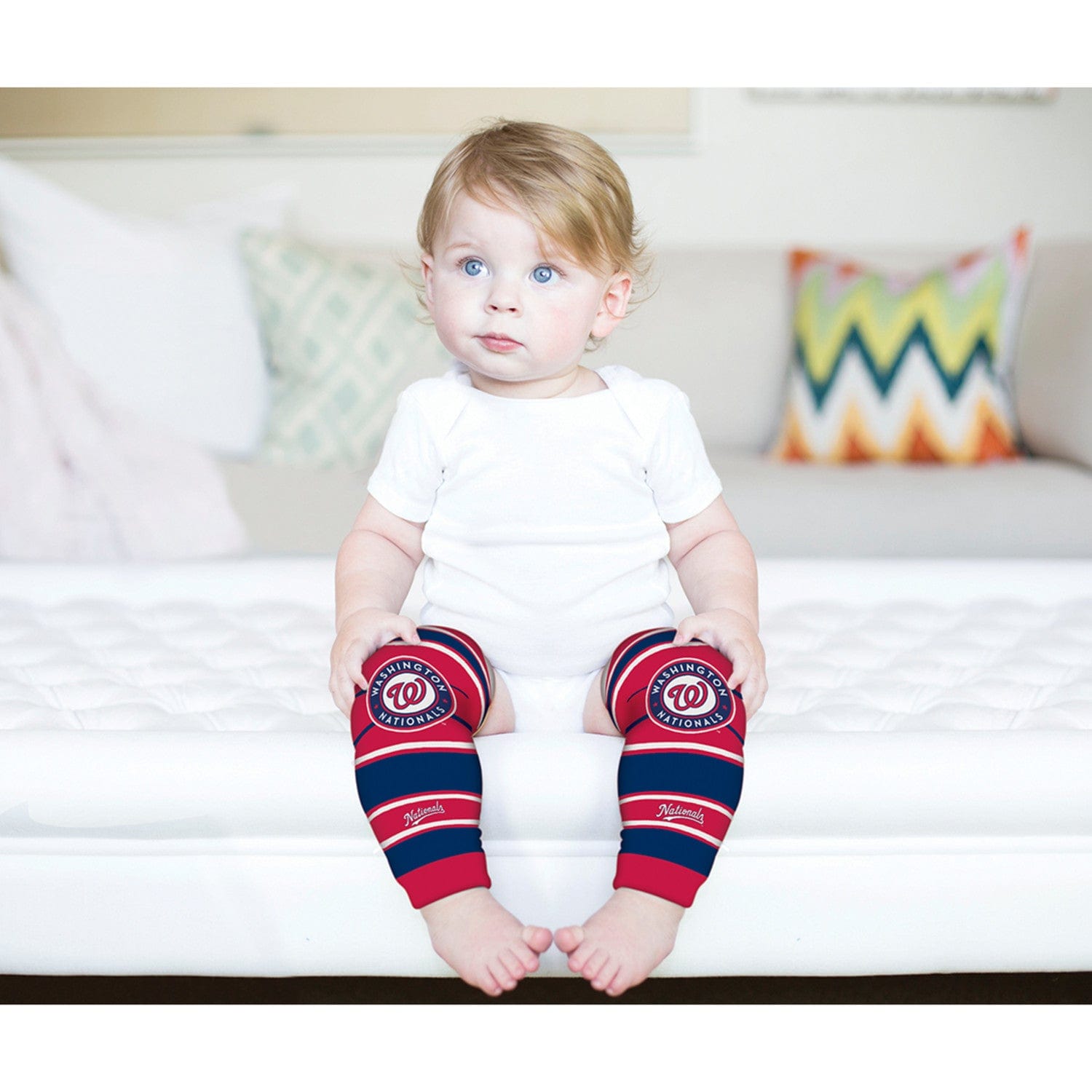 Washington Nationals Baby Leg Warmers - Adorable Team Spirit for Little Fans - Sports Gifts, Sports Memorabilia, Sports Collectibles, Fan Shop