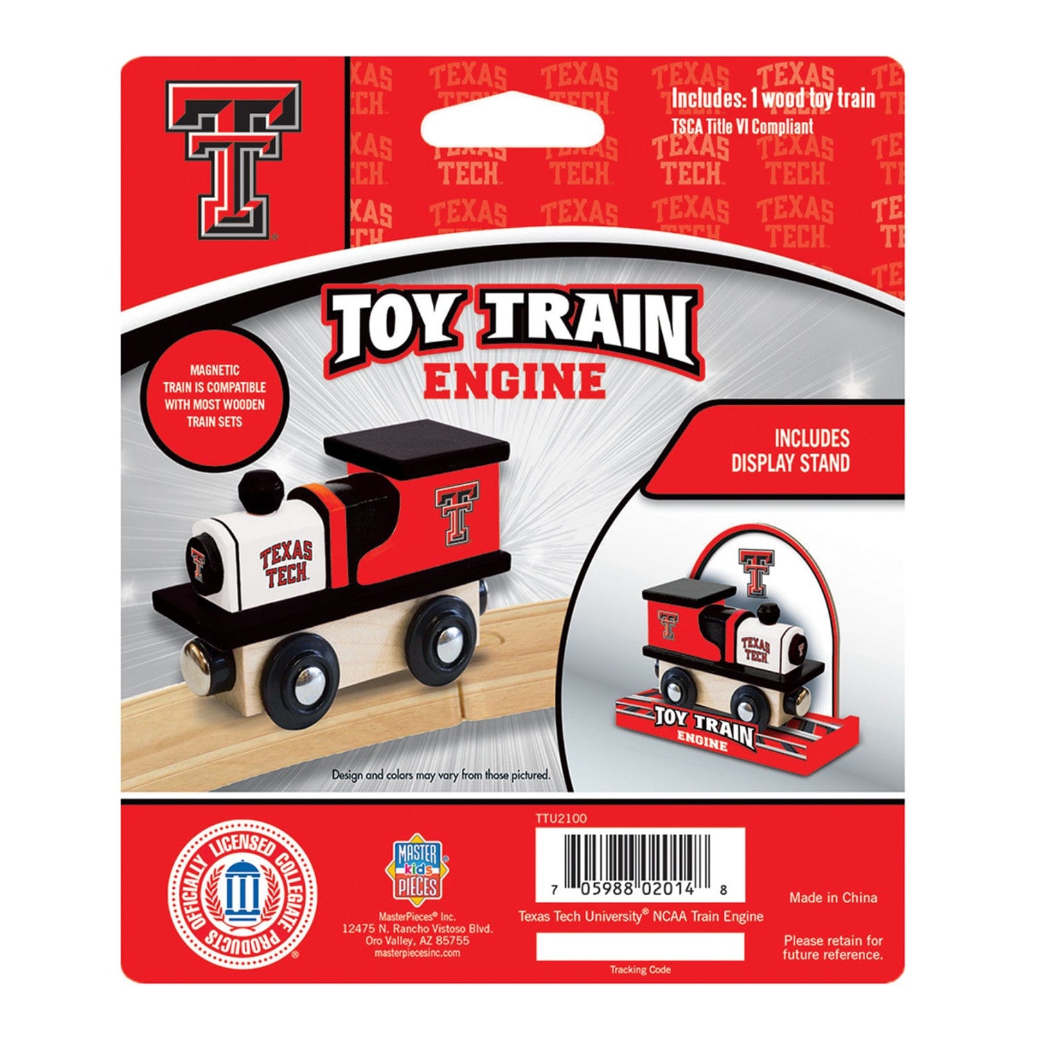 Texas Tech Red Raiders Toy Train Engine - Sports Gifts, Sports Memorabilia, Sports Collectibles, Fan Shop