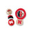 Nebraska Cornhuskers Baby Rattles 2-Pack - Sports Gifts, Sports Memorabilia, Sports Collectibles, Fan Shop