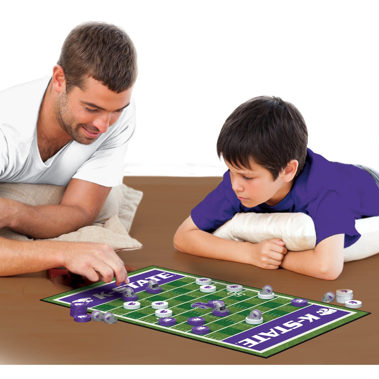 Kansas State Wildcats Checkers Board Game