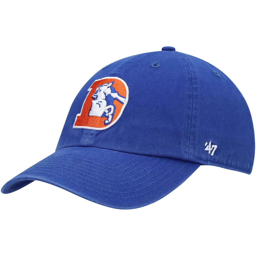 Denver Broncos '47 Clean Up Legacy Adjustable Hat - Royal - Sports Gifts, Sports Memorabilia, Sports Collectibles, Fan Shop