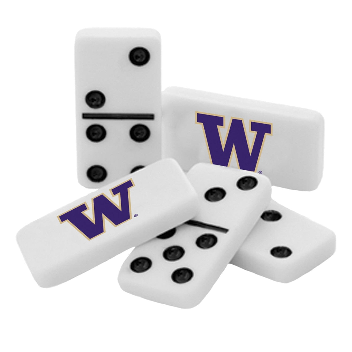 Washington Huskies Dominoes Set
