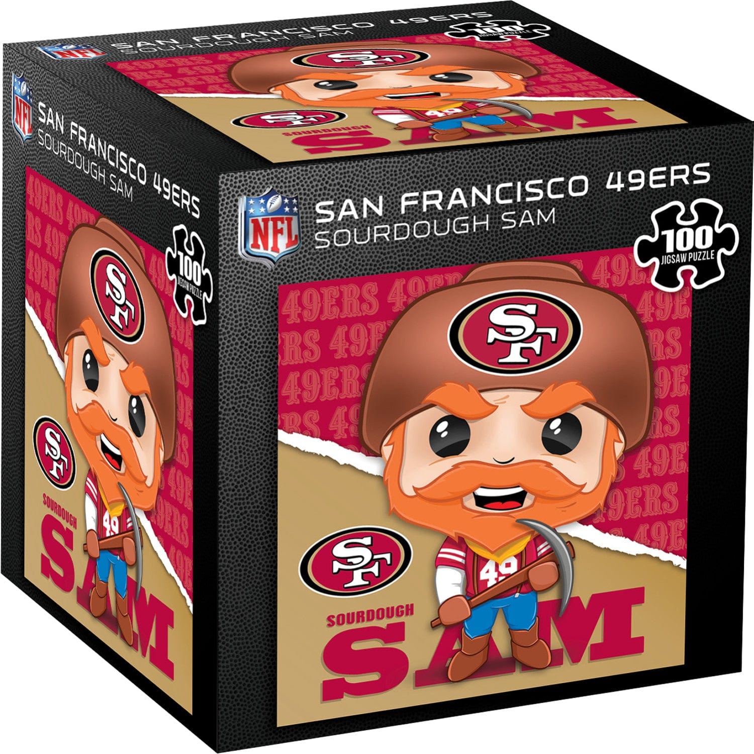 Sourdough Sam - 49ers Mascot 100-Piece Puzzle