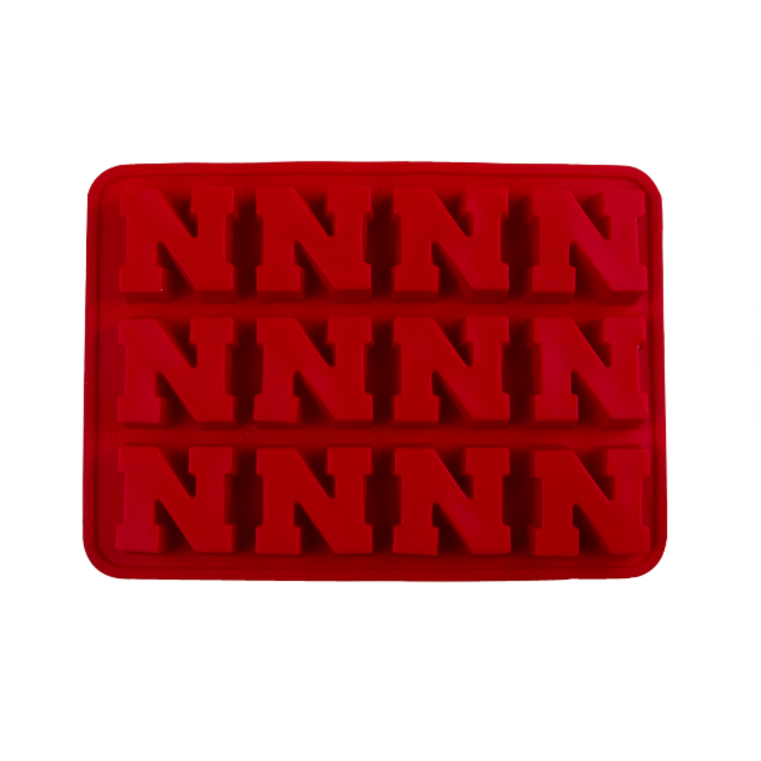Nebraska Cornhuskers Silicone Ice Cube Tray - Sports Gifts, Sports Memorabilia, Sports Collectibles, Fan Shop