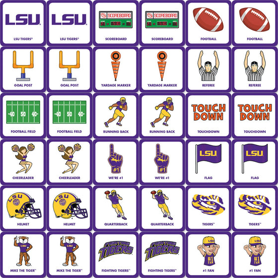 LSU Tigers Matching Game - 757 Sports Collectibles