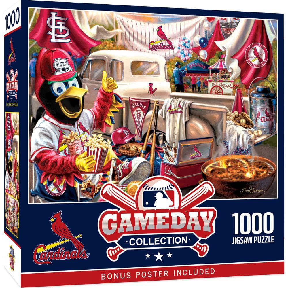 St. Louis Cardinals Gameday 1000 Piece Jigsaw Puzzle - Sports Gifts, Sports Memorabilia, Sports Collectibles, Fan Shop