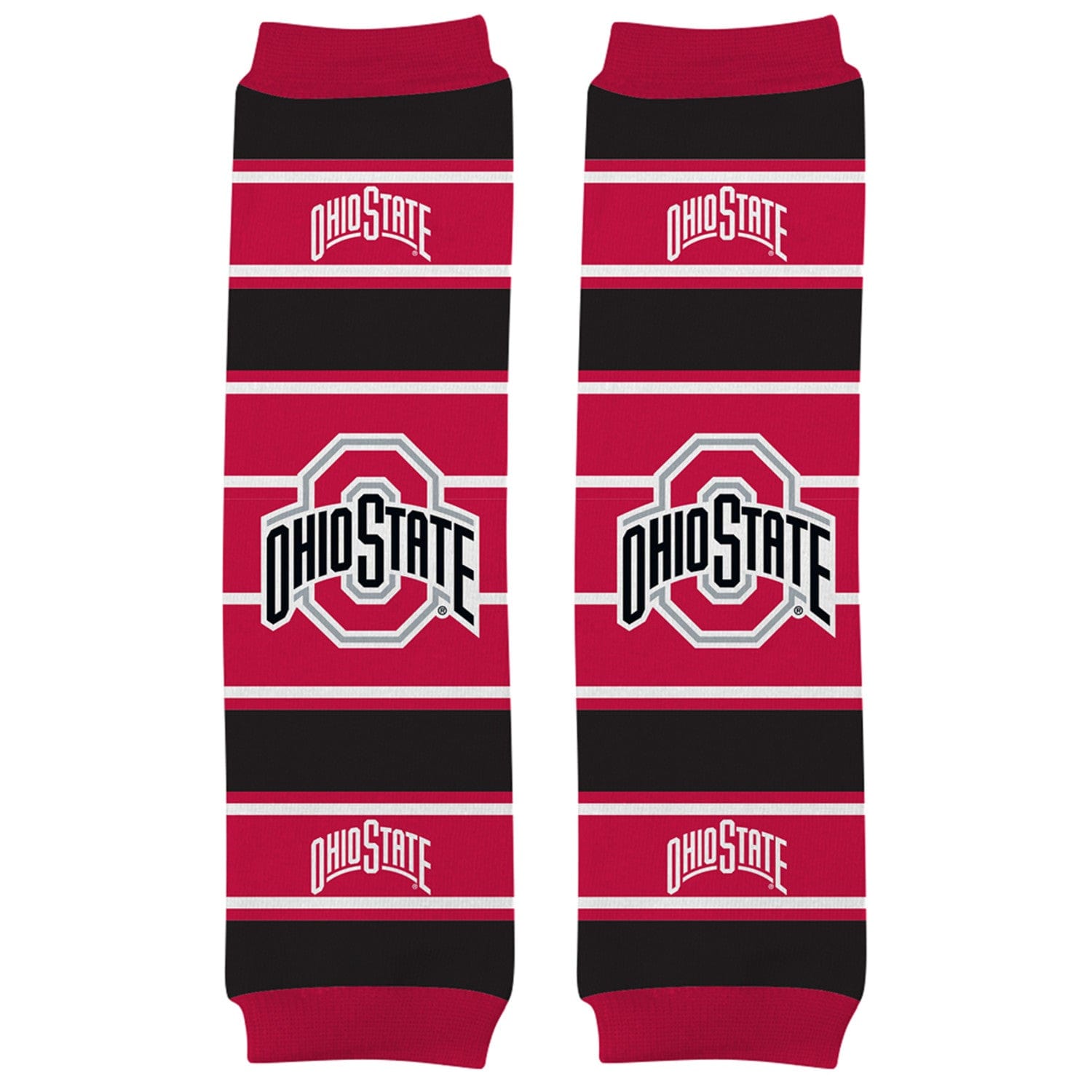 Ohio State Buckeyes Baby Leg Warmers - Adorable Team Spirit for Little Fans - Sports Gifts, Sports Memorabilia, Sports Collectibles, Fan Shop