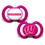 Wisconsin Badgers - Pink Pacifier 2-Pack - 757 Sports Collectibles