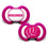 Wisconsin Badgers Pink Pacifier 2-Pack - Sports Gifts, Sports Memorabilia, Sports Collectibles, Fan Shop