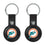 Miami Dolphins 1966-1973 Historic Collection Insignia Black Airtag Holder 2-Pack