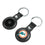 Miami Dolphins 1966-1973 Historic Collection Insignia Black Airtag Holder 2-Pack